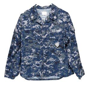 Military Jacket Digital camo Small X-Short Gorpcore Warcore‎ Utility Tactical